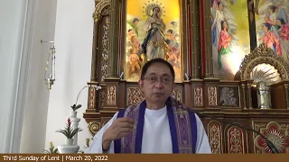 REFLECTIONS by Fr. John Morota | Gospel –Luke 13:1-9│ March 20, 2022