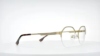 Semi rimless memory glasses M6563