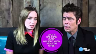 Five Questions: Emily Blunt & Benicio Del Toro talk Sicario (Turkısh Sub)