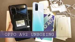 OPPO A92 UNBOXING | Hands-on, Unbox, Camera test