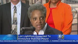 Lightfoot To Officially Enter Race For Mayor