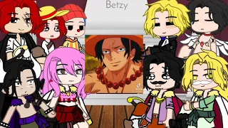 || Past pirate era react to ||One piece||Part 2|Short?