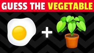 Can You Guess The VEGETABLE by Emojis? | Emoji Quiz