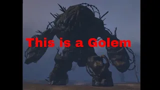 Here's our story of The Golem