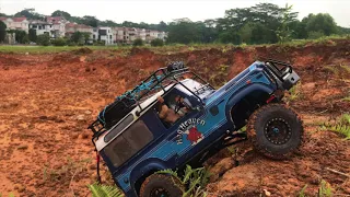 Trailseekers Rc4wd d90 bruiser solo trail (normal speed)