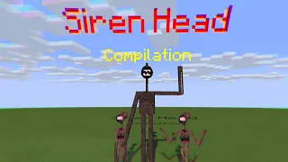 Siren Head Meets Other Siren Head Compilation (Funny Moment)