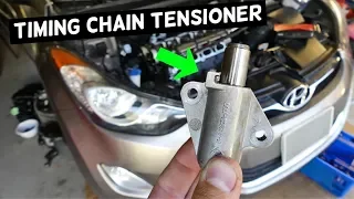 HOW TO REPLACE TIMING CHAIN TENSIONER ON HYUNDAI ELANTRA i30