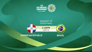 Quarter-Finals: Dominican Republic v Brazil | Full Game - FIBA U16 Americas Championship 2021