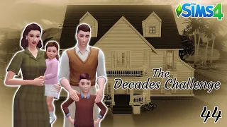 The Sims 4 Decades Challenge(1940s)|| Ep. 44: It's A New Year! Margaret Starts A New Job 🎉💼