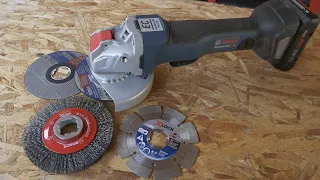 Bosch X Lock Angle Grinder Mount & GWX18V-50PCN Review