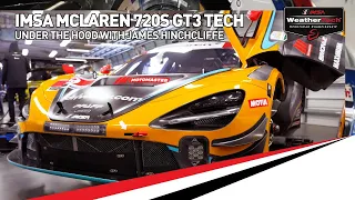 McLaren 720S GT3 Rolex 24 Tech Tour | IMSA WeatherTech SportsCar Championship