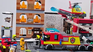 LEGO CITY Fire Brigade #60321🤩💣