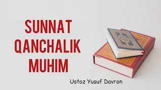 Fiqhni nima uchun o'rganamiz | Ustoz Yusuf Davron