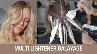 Naturally Blended Blonde Hair | Multi Lightener Balayage by Lo Wheeler Davis | Kenra Professional