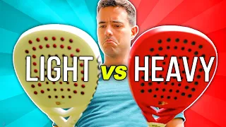 HOW TO CHOOSE THE WEIGHT OF A PADEL RACKET  - the4Set