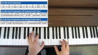 Jazz Piano Tutorial - Passing Chords and Approach Chords