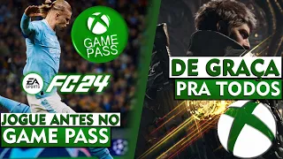 EITA! Jogue EA FC 24 com GAME PASS e JOGÃO GRÁTIS pra TODOS no XBOX!