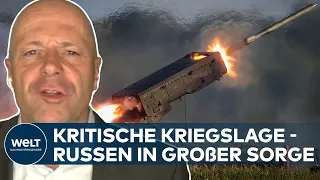 UKRAINE-KRIEG: Verzweifelte Russen wehren ukrainische Offensive mit "Höllenfeuer" ab | WELT Analyse