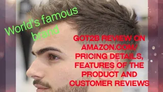 Trending hair gel 2020 Part 9- Got2b Ultra Glued Invincible Styling Hair Gel review on Amazon