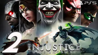 INJUSTICE GODS AMONG US Walkthrough Gameplay Part 2 - No Commentary PS5 [1080p 60FPS]