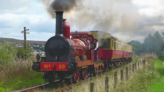 Britain's Oldest Steam Locomotive On The Blaenavon Steam Railway - 27/08/23