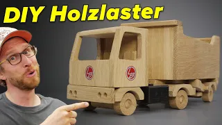 So habe ich eine Holzlaster für meine Kids gebaut