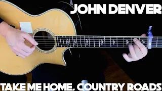 Kelly Valleau - Take Me Home, Country Roads (John Denver) - Fingerstyle Guitar