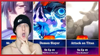 Highest Rated Anime Episodes of Winter 2022 *REACTION*