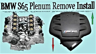 How to remove and install Plenum on BMW M3 S65 Engine e90-e93