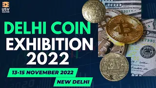 Delhi Coin Exhibition 2022 💸💶💷II Rang Fair 2022 II USV SQUARE VLOGS 💴