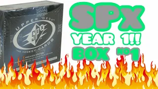 1996-97 (97/98) Upper Deck SPx Hockey Hobby Box Break #1 | SPx YEAR ONE (2020)