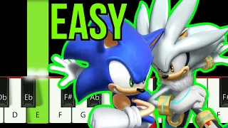 His World Easy Piano tutorial! (Sonic 06)