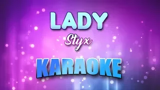 Styx - Lady (Karaoke & Lyrics)