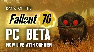Day 6 of the Fallout 76 PC Beta LIVE with Oxhorn - 6-Hour Live Stream! - S&SR E 484