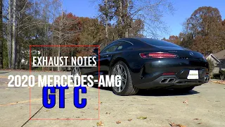 Exhaust Notes - 2020 Mercedes-AMG GT C