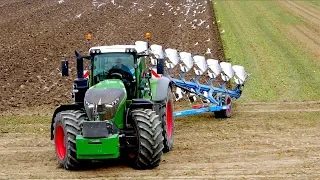 Fendt 1050 vario + 8 furrow Lemken Diamant 11 On-Land Plowing  | KMWP |  Pflügen