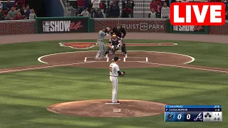 MLB LIVE🔴 Miami Marlins vs Atlanta Braves - 23rd April 2024 | MLB Full Game - MLB 24