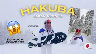 UNBELIEVABLE SNOW CONDITIONS in hakuba | Japan Vlog 4 🎄🏂