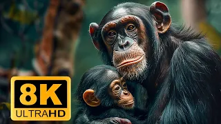 The Wonderful World of Animals 8K (60fps) ULTRA HD - Relaxing Scenery Film With Soft Music