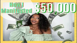 I Manifested $50,000 with EFT Tapping 💸