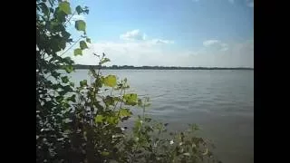 Река Обь  Новосибирск / The river Ob  Novosibirsk