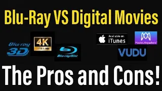 Blu-Ray vs Digital Movies: The Pros & Cons!