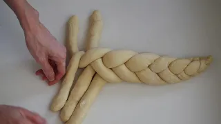 HOW TO BRAID 5 STRANDS CHALLAH