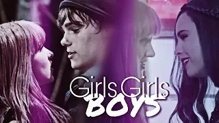 ►►Girls/Girls/Boys◄◄ || ♡Mal & Evie♡ [+Ben] {Descendants 2}