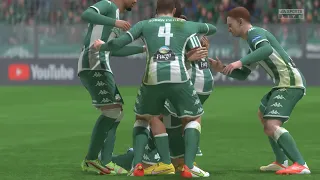 FIFA 23, perfect combination and goal from Panathinaikos!