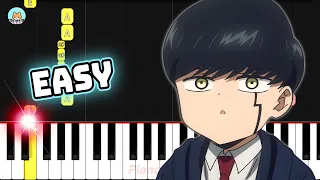 [full] Mashle Season 2 OP - "Bling-Bang-Bang-Born" - EASY Piano Tutorial & Sheet Music