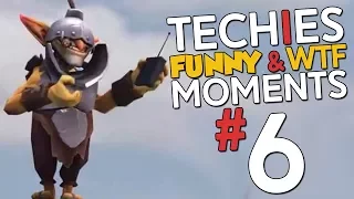 Techies WTF & Funny Moments #6 - DotA 2 + ARCANA