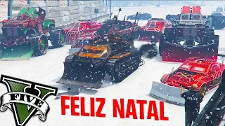 GTA V Online - Rolezinho INSANO de FELIZ NATAL!