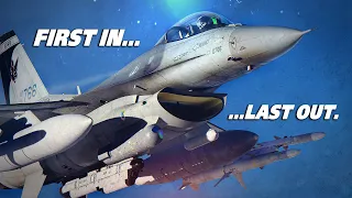 First In...Last Out | F-16 Viper Wild Weasel | Dogfight | SEAD | Digital Combat Simulator | DCS |