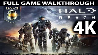 Halo Reach Full Game Walkthrough - No Commentary (PC 4K 60FPS) HALO Master Chief Collection